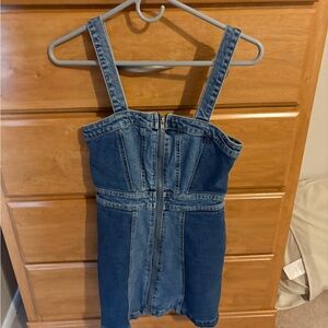 Blue Denim Dress